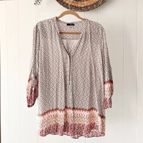 Renuar Boho Blouse - Picture 1 of 5